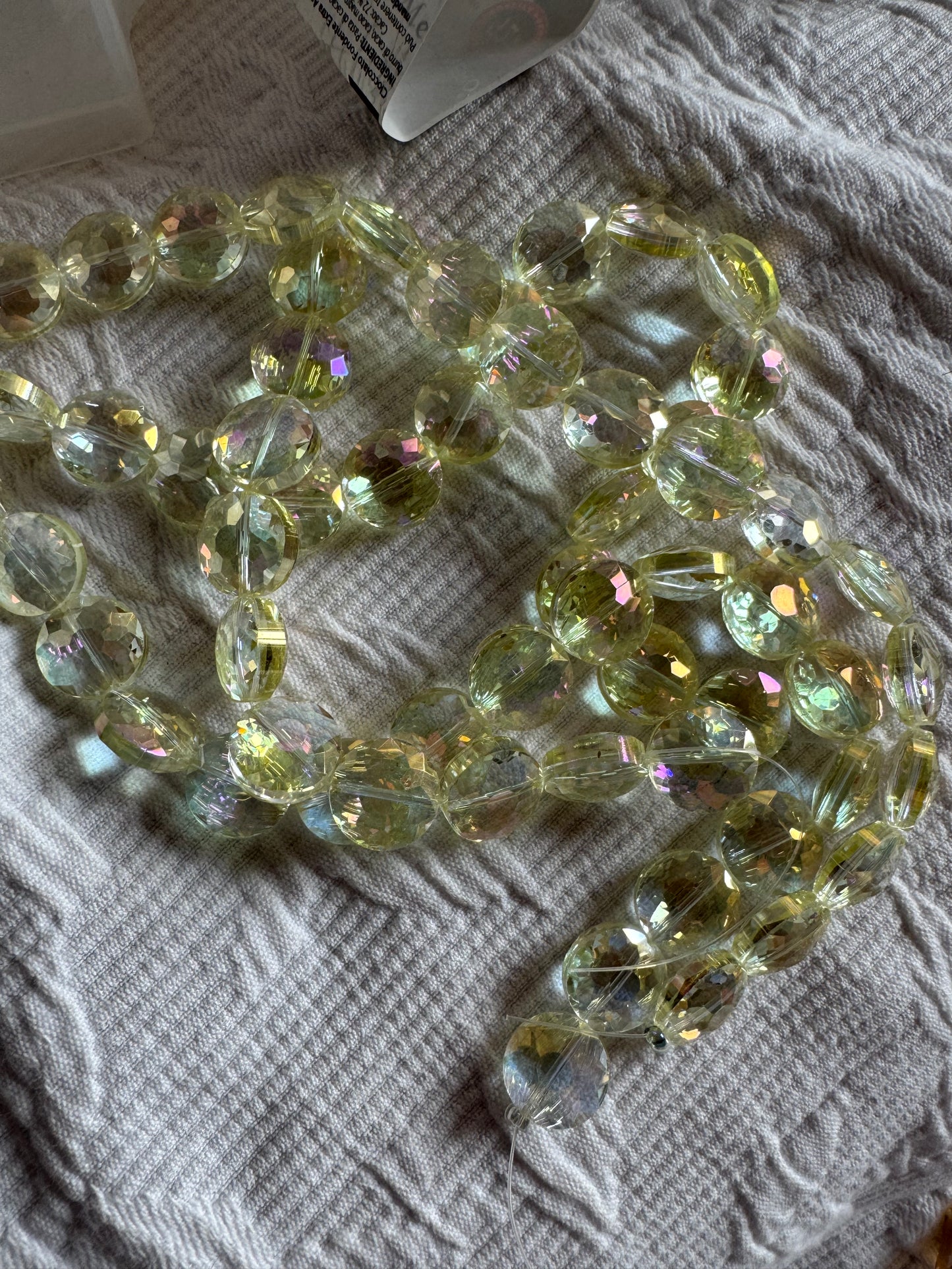 Collana Nube maxi cristalli