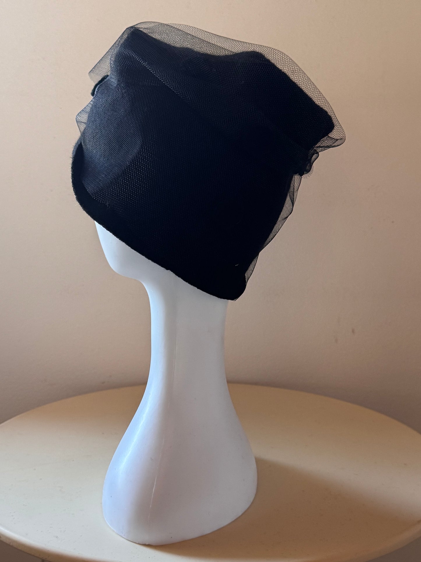 Cappello cloche pois
