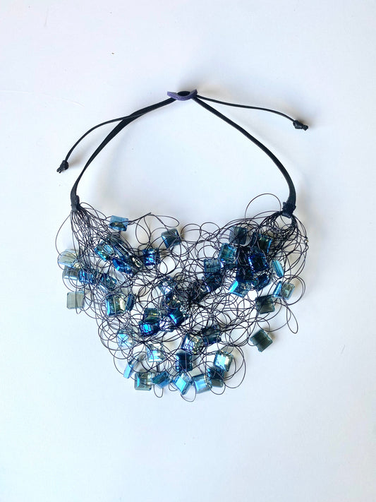 Collana Nube maxi cristalli