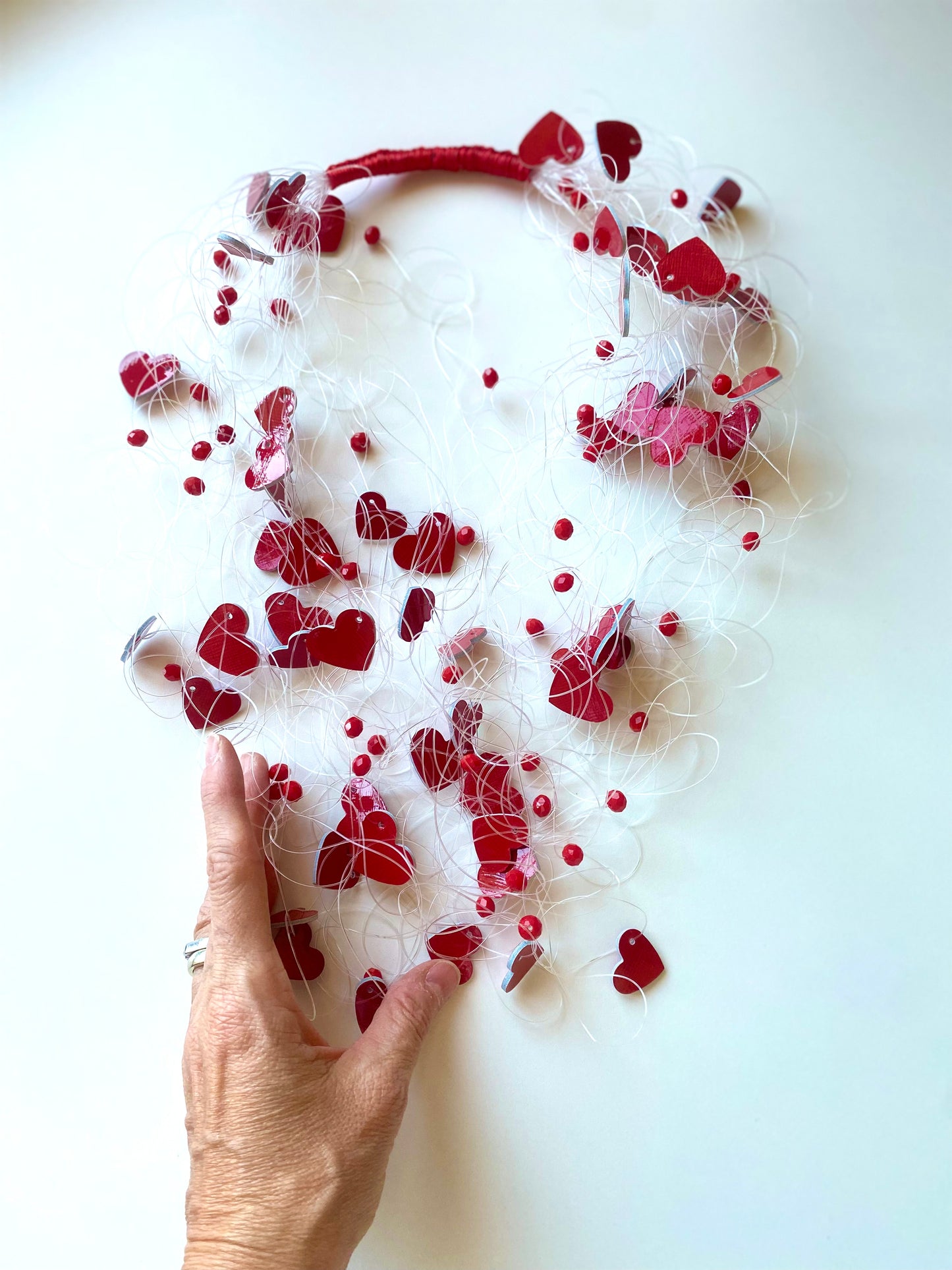 Hearts Cloud Necklace