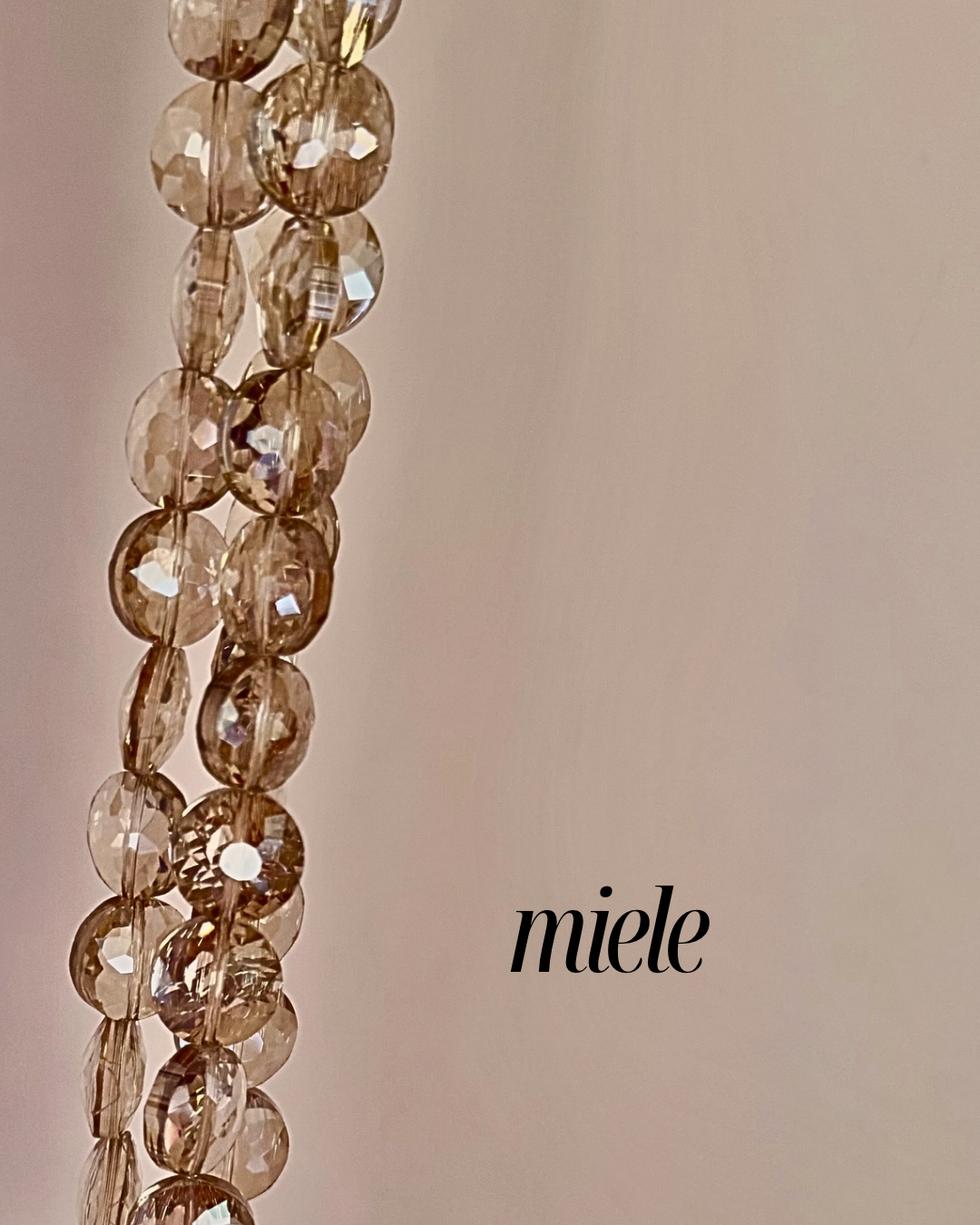 Collana Nube maxi cristalli