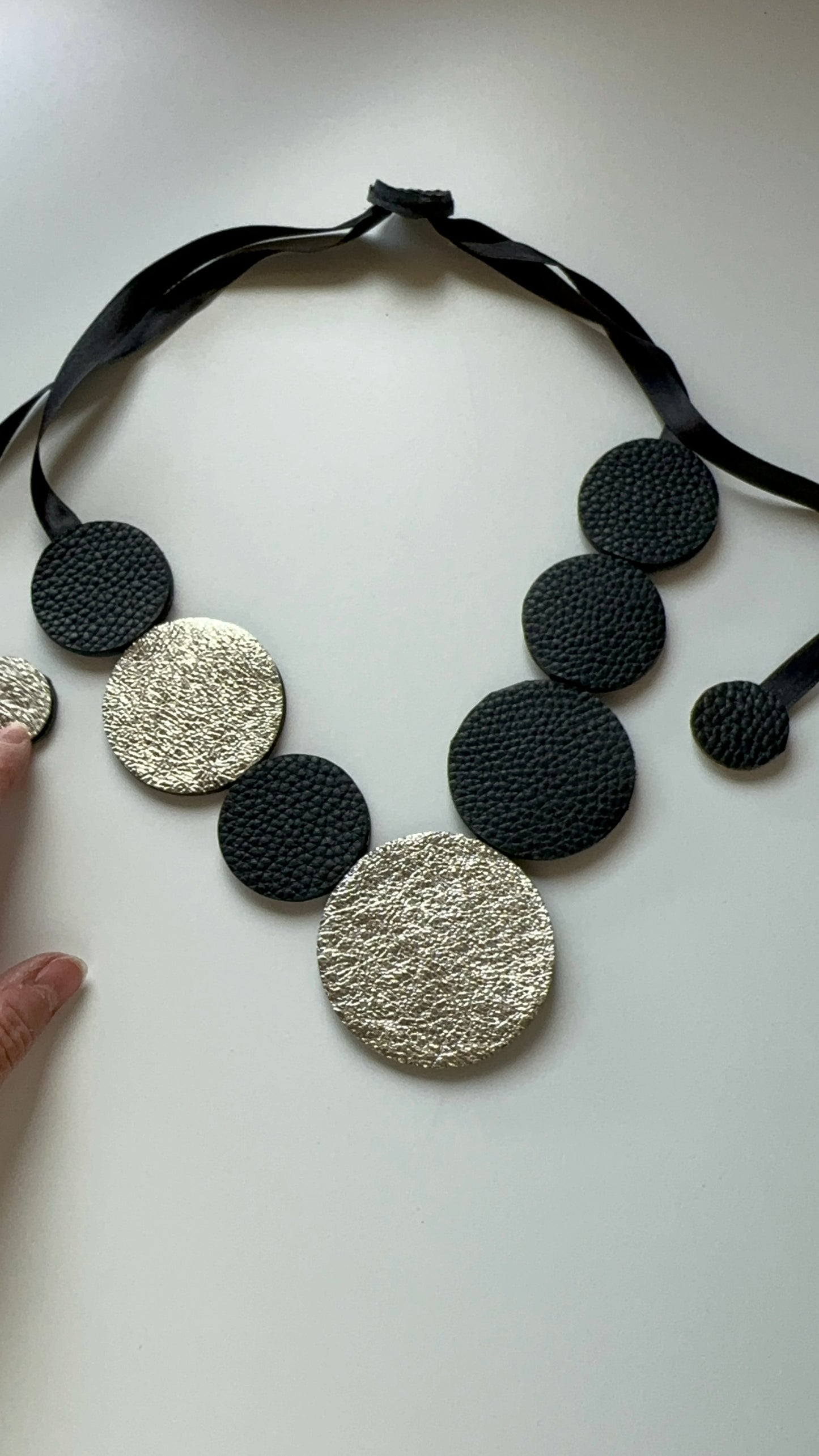 Collana cerchi double
