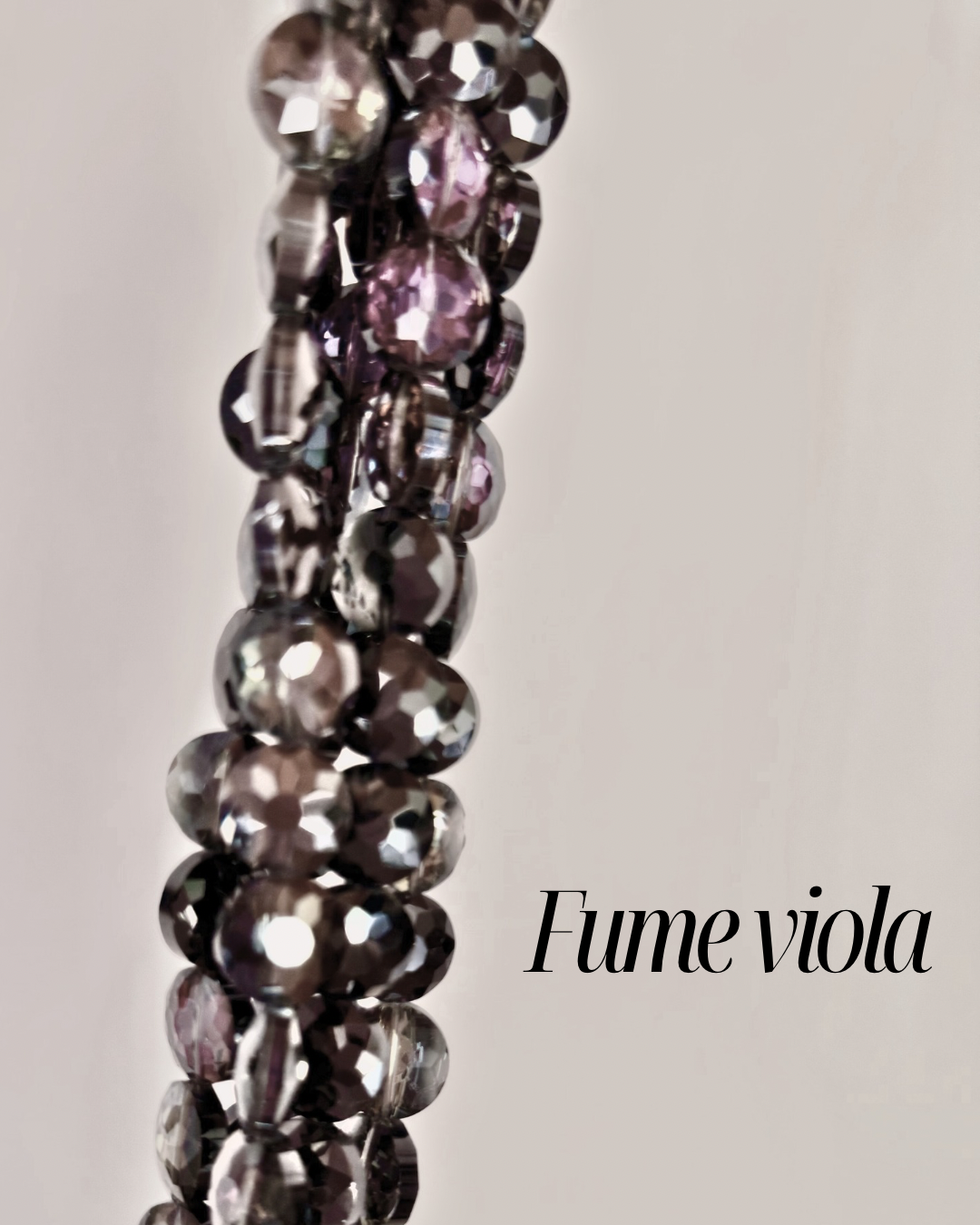 Collana Nube maxi cristalli