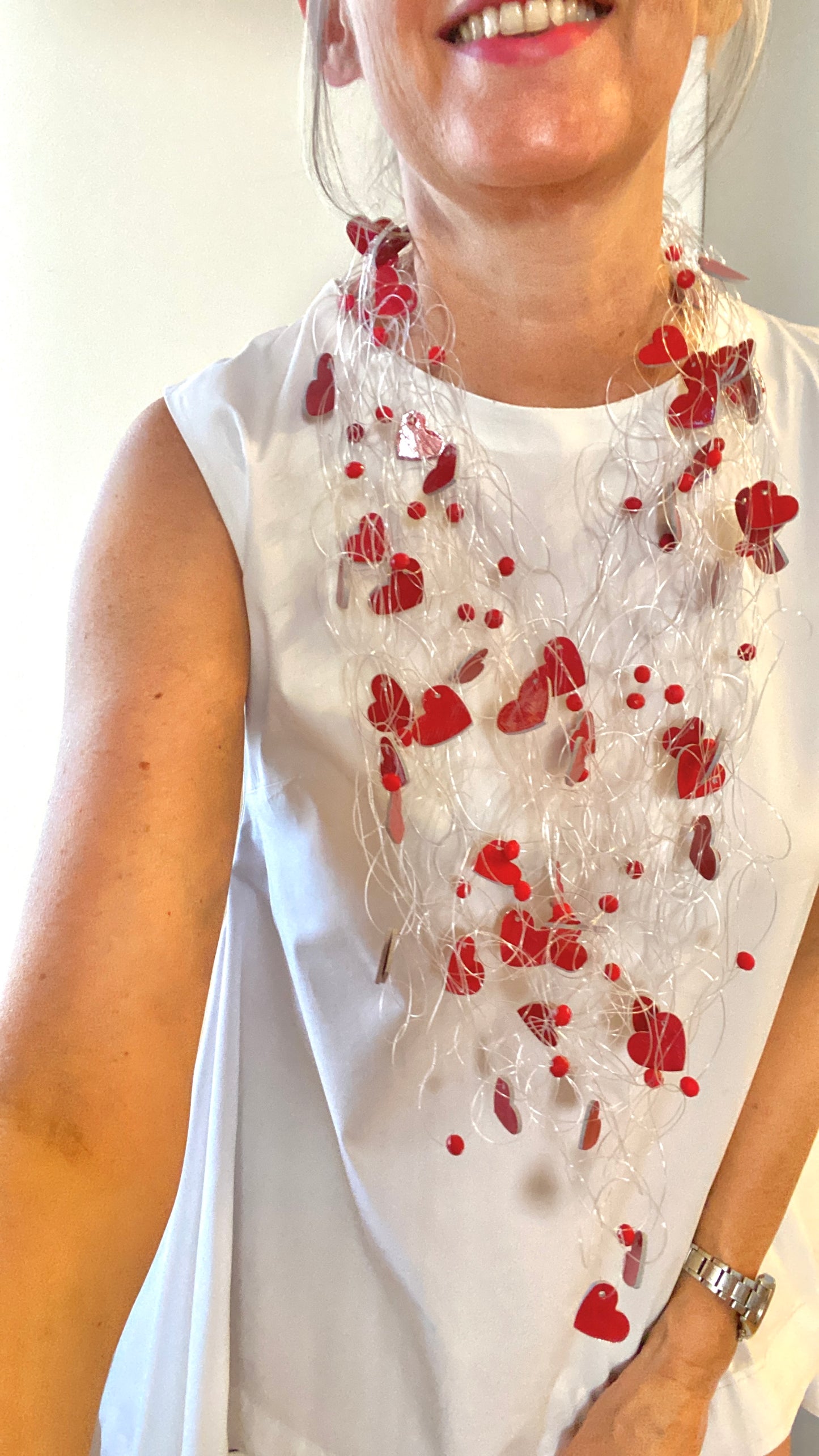 Hearts Cloud Necklace