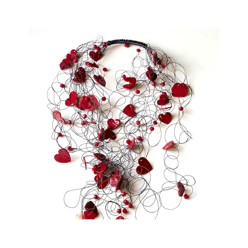 Hearts Cloud Necklace