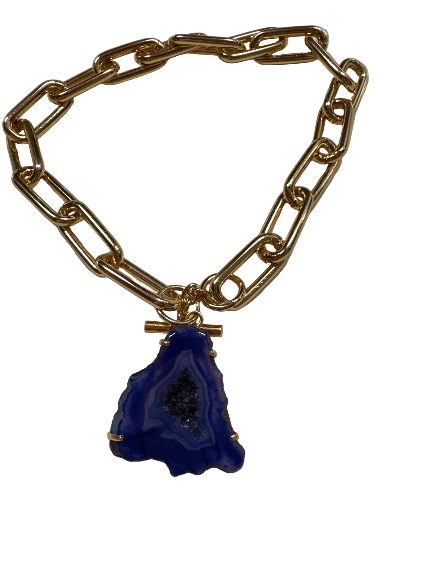 Collana catena e Agata