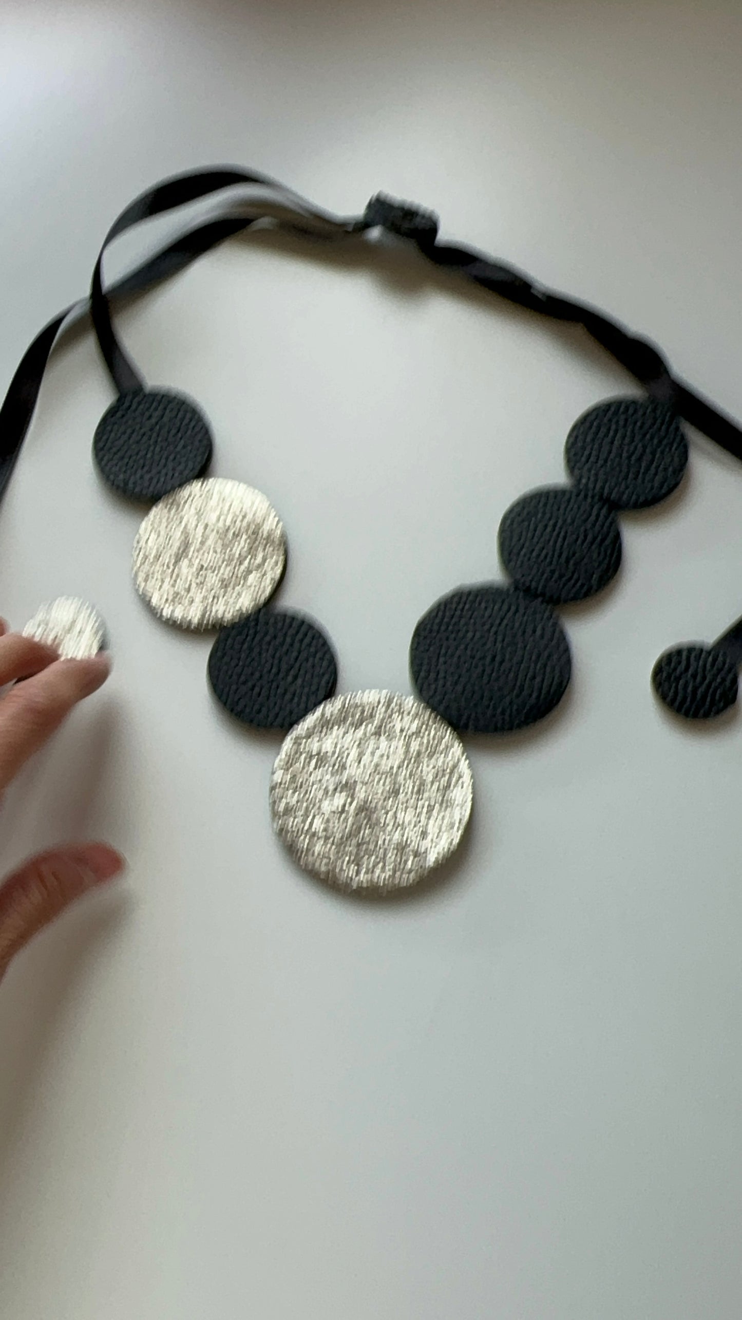 Collana cerchi double