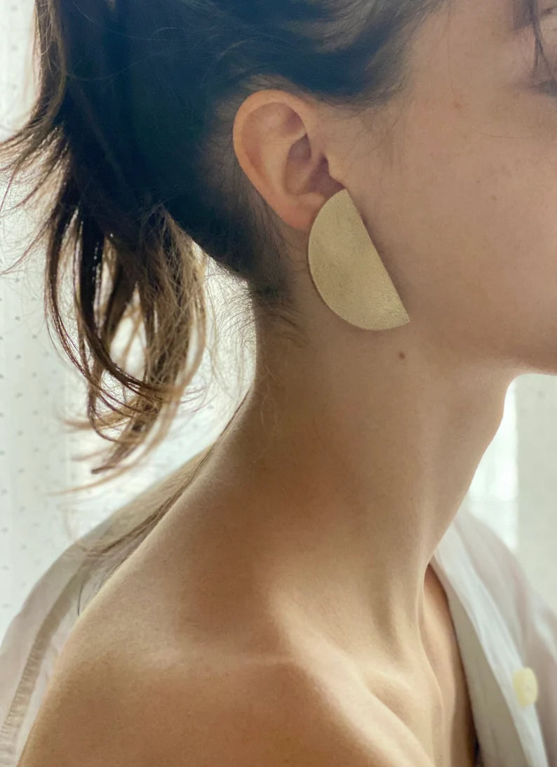 Orecchìni mezza luna