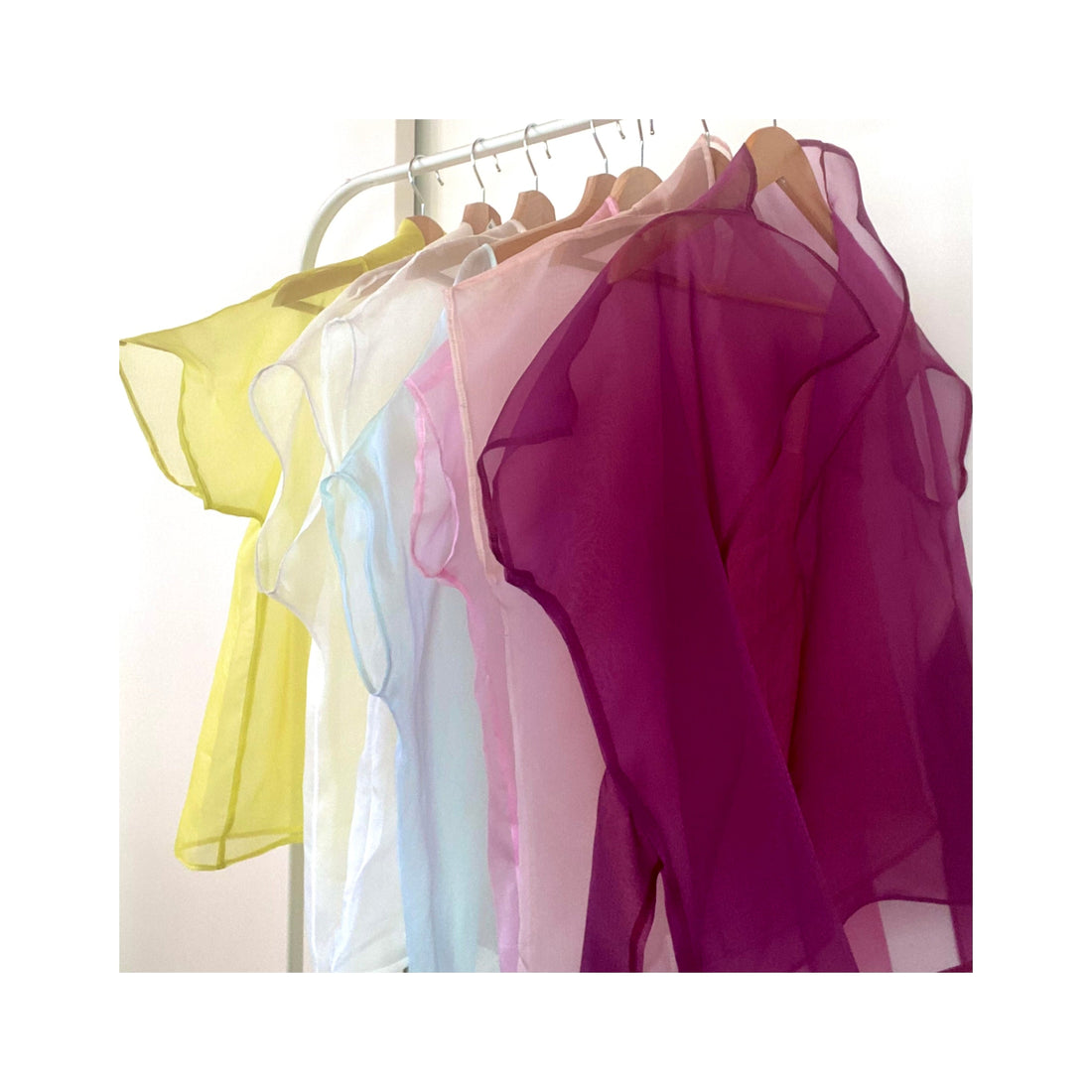 La presenza sottile dell'organza