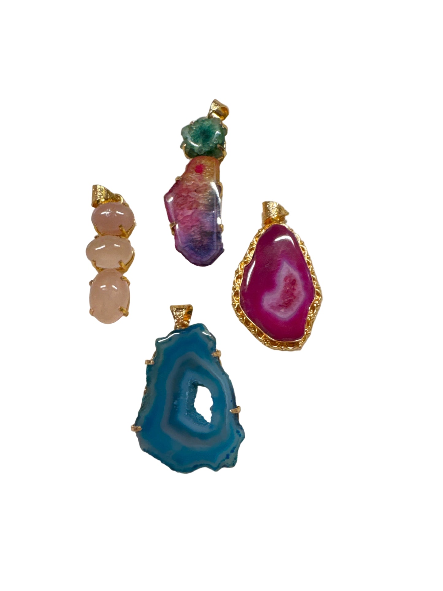 Collana catena e Agata