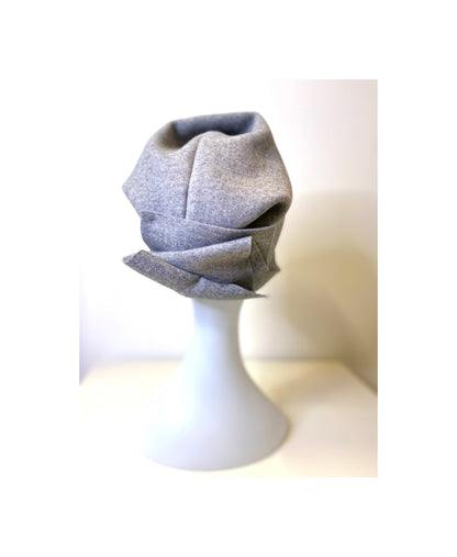 Cappello Origami in lana cotta
