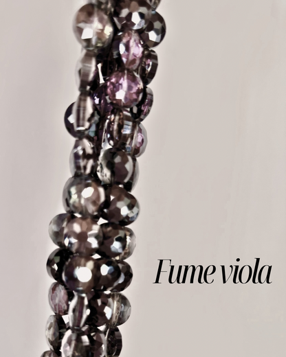Collana Nube maxi cristalli