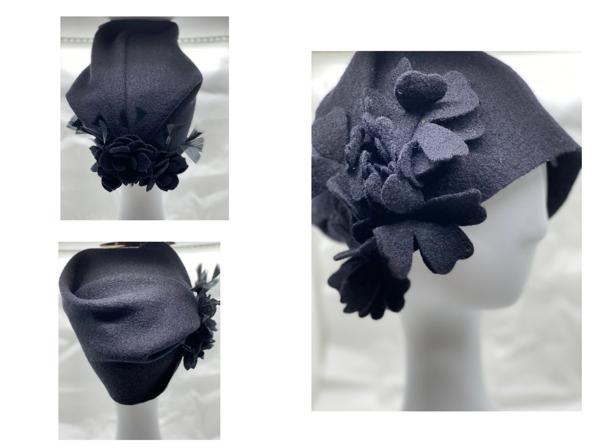 Cappello con applicazioni