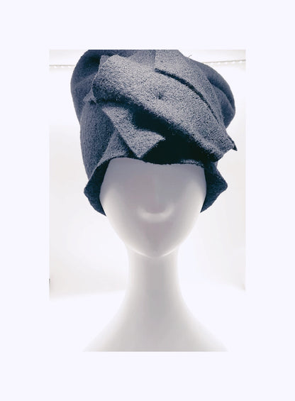 Cappello Origami in lana cotta