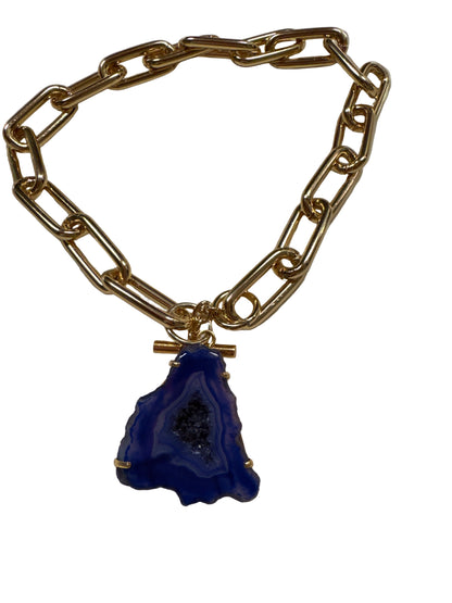 Collana catena e Agata